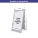 Sandwich Board - Deluxe White
