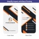 Rounded Corners Business Cards - Vertical