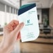 Leaf Business Cards - Vertical