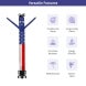 American Flag Inflatable Tube Man