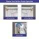 Custom Graphic Roller Shades - Clear