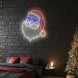 Hipster Santa Neon Sign