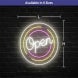Circle Open Neon Sign