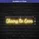 Cheers To Love Neon Sign