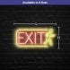 Exit Neon Sign