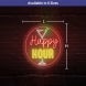 Happy Hour Bar Neon Sign
