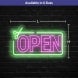 Hair Salon Open Neon Sign