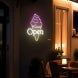 Ice Cream Open Neon Sign