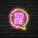 Kiss Me Neon Sign