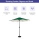 Solid Outdoor Umbrella