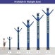 Now Leasing Inflatable Tube Man Blue and Yellow