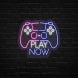 Play Now Neon Sign