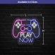 Play Now Neon Sign