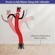 Red with Black Arms Inflatable Tube Man