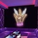 Rock Gesture Neon Sign