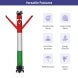 Red White Green Inflatable Tube Man
