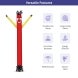Red with Yellow Arms Inflatable Tube Man