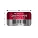Metal Barcode Labels