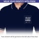 Men's Blue Polo Shirt - Embroidered