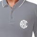 Men's Grey Polo Shirt - Embroidered