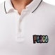 Men's White Polo Shirt - Embroidered