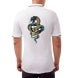 Men's White Polo Shirt - Printed