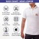 Men's White Polo Shirt - Printed