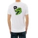 Men's White Printed T-Shirt - Crew Neck