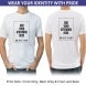 Men's White Printed T-Shirt - Crew Neck