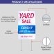 HIP Reflective Yard Sale Signs