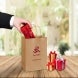 Printed Kraft Paper Shopping Bags 