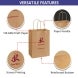 Printed Kraft Paper Shopping Bags 