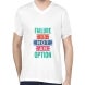 Men's Printed T-Shirt - V Neck