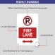 No Parking Fire Lane Signs
