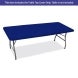 8 Ft Rectangle Table-Top Cover - Blue