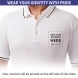 Men's White Cotton Polo Shirt - Embroidered