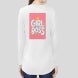 Women's Printed Organic T shirt - Long Sleeve 