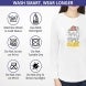 Women's Printed Organic T shirt - Long Sleeve 
