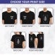 Women's Printed T-Shirt - Short Sleeves