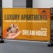 Fabric Mesh Fence Banners