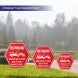 Hexagonal Yard Signs
