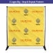 8ft x 8ft Step and Repeat Fabric Banners