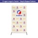 Economy Step and Repeat Banner Stand