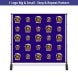 Halloween 10 ft x 8 ft Step and Repeat Adjustable Banner Stands