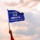 Hand Held Political Flags