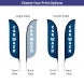 Pre-Printed Car Wash Feather Flag