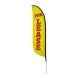 Pre-Printed For Lease Feather Flag