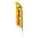 Pre-Printed For Sale Feather Flag