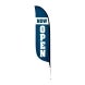 Pre-Printed Now Open Feather Flag