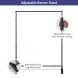 6 ft x 8 ft Step and Repeat Adjustable Banner Stands